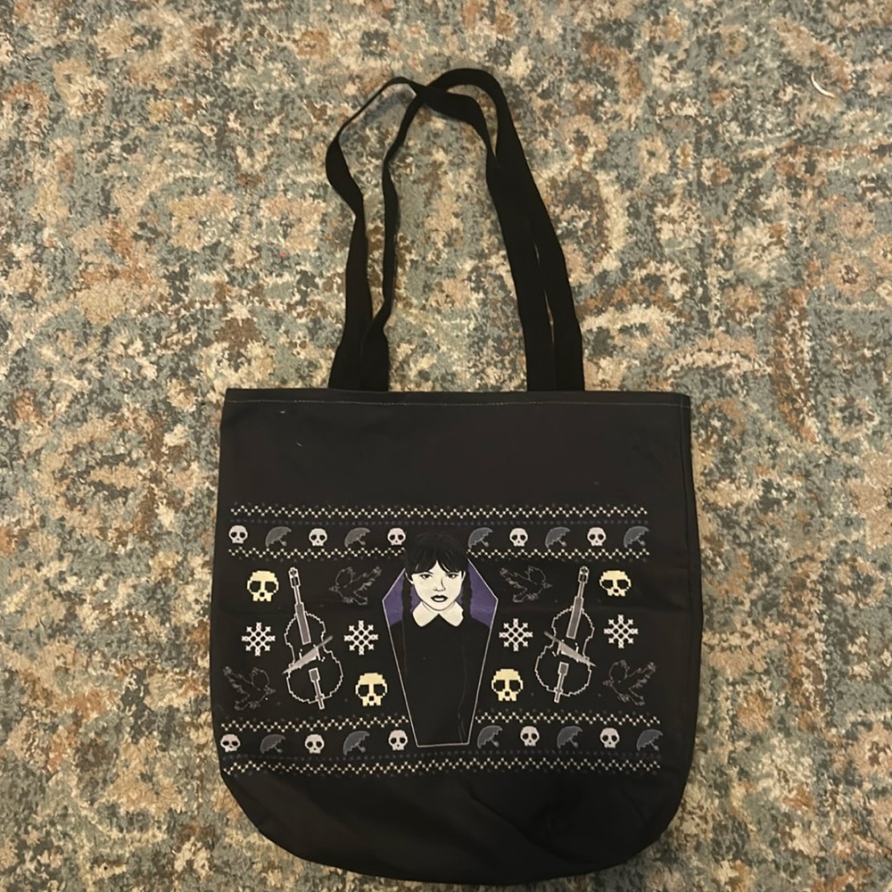 Wednesday Addams Jenna Ortega Tote Bag